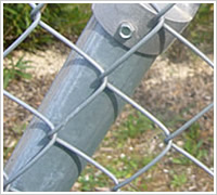 galvanized stainless steel chain link fence