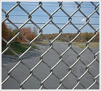stainless steel wire durable household chain link fence